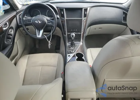 2018 Infiniti Q50 Luxe from USA, damaged, VIN JN1EV7AP1JM354683